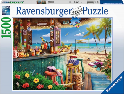 Ravensburger -Puzzle 1500 Beach Bar Breezes