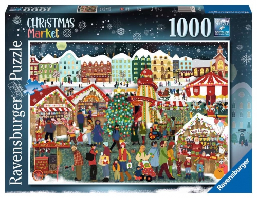Ravensburger - Puzzle 1000 Christmas Market