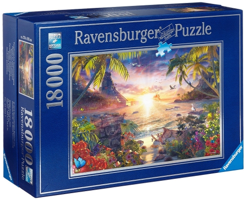 Ravensburger - Puzzle 18000 Paradise Sunset