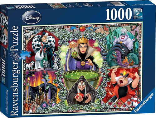 Ravensburger - Puzzle 1000 Disney Villians Wi..