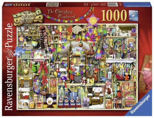 Ravensburger - Puzzle 1000 The Curious Cupboa..