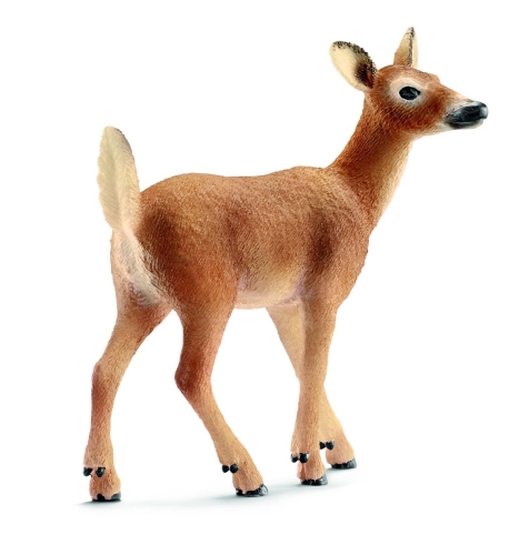 Schleich - White Tailed Doe Toy Figure