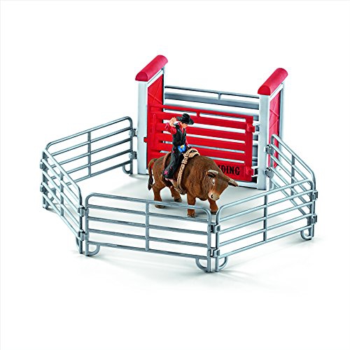 Schleich - Farm Life Bull Riding With Cowboy
