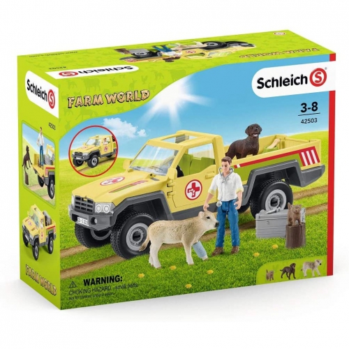 Schleich - Farm World Veterinary Visit To The Farm