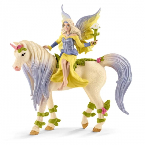 Schleich - Fairy Sera With Blossom Unicorn
