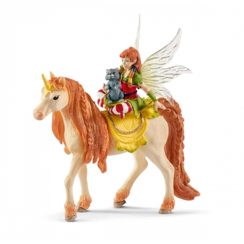 Schleich - Fairy Marween With Glitter Unicorn