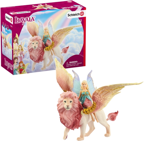 Schleich - Fairy In Flight On Winged Lion