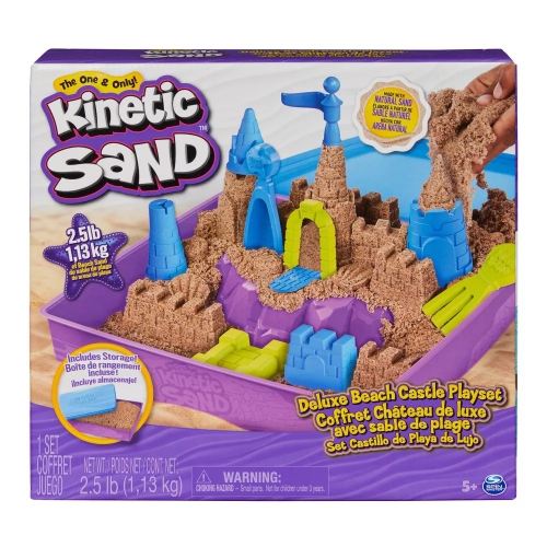 Spin Master - Kinetic Sand Deluxe Beach Castle Pl..