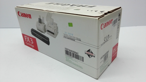 Canon FX-3 Toner Ctg Black 2.7k (Old White Box)