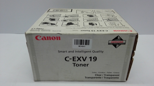 Canon C-EXV19 Toner Clear