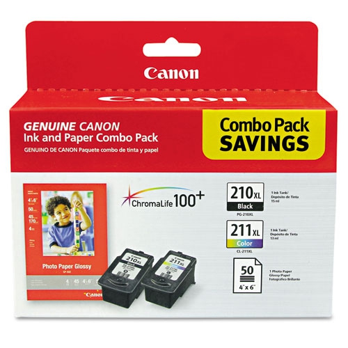 Canon 2973B004 Ink Ctg / Paper Set