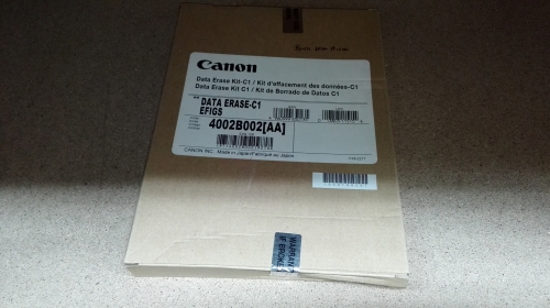 Canon 4002B002[AA] Data Erase Kit