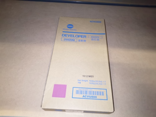 Konica Minolta ACVU800 Entwickler Konica Minolta ACVU800 Entwickler
