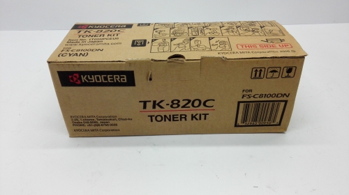 Kyocera Mita TK-820C Toner Kit