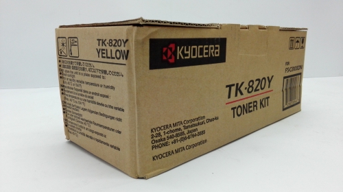 Kyocera Mita TK-820Y Toner Kit