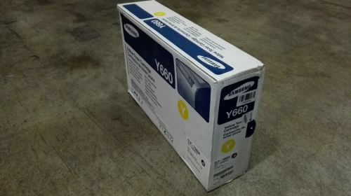 Samsung CLP-Y660A/ELS Toner Ctg