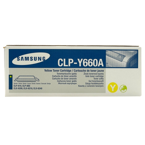 Samsung CLP-Y660A/SEE Toner Ctg