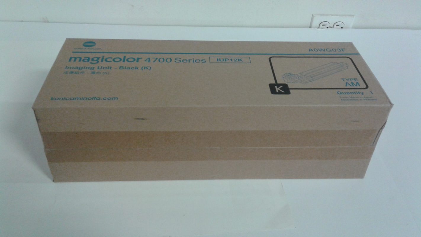 Konica Minolta IUP-12 Imaging Unit A0WG03F, Black